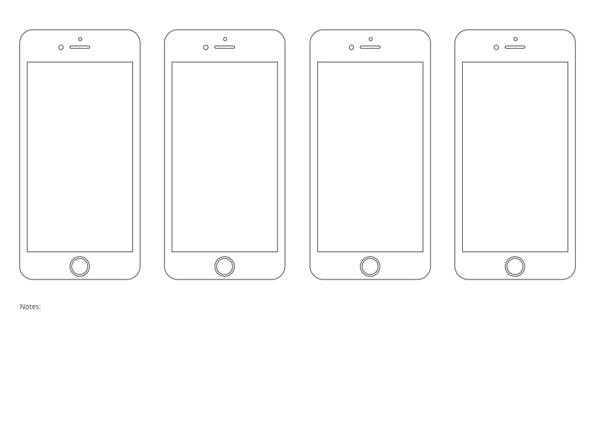 Template image of 4 phones in a tile pattern.